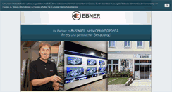 Desktop Screenshot of elektro-ebner.com